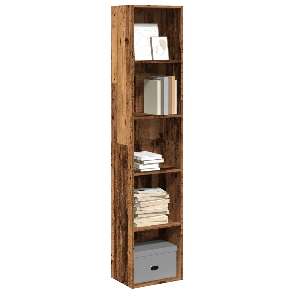 Libreria Legno Antico 40x30x189 cm in Legno Multistrato 857892