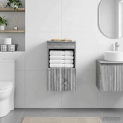 Mobile da Bagno Sonoma grigio 30 x 35 x 50 cm 890488