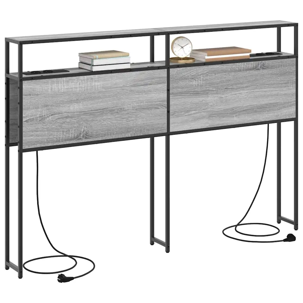 Testata contenitore Grigio sonoma Legno multistrato 859758