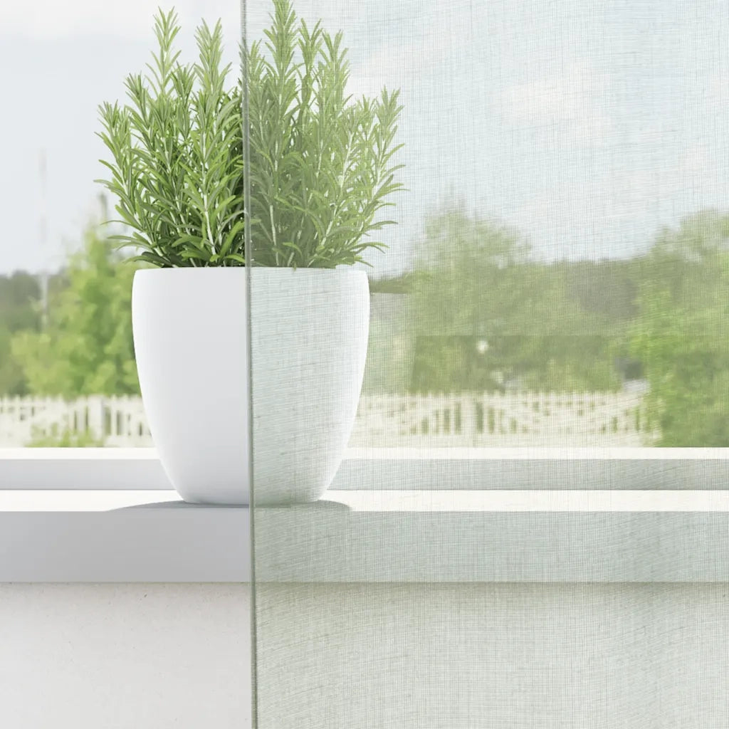 Tende in Voile con Passanti 2 pz Grigio Chiaro 140x175 cm 4102297