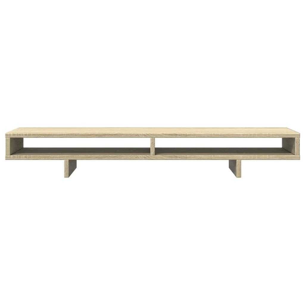 Supporto per monitor Sonoma scrivania/tavolo 100 x 27 x 15 cm legno ingegnerizzato marrone 02_0044978