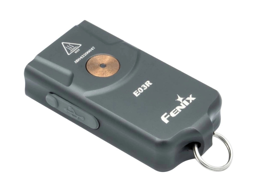 Torcia led tascabile FENIX E03R 260 lumen 42 metri