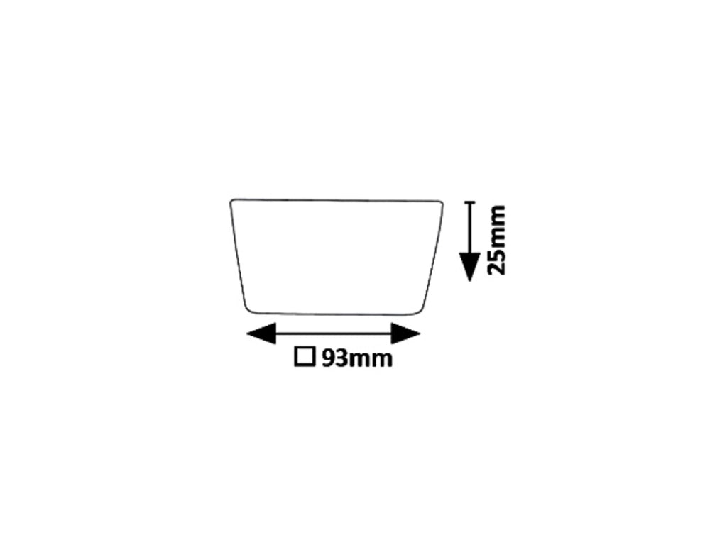 Faretto incasso quadrato LED 7W 4000K IP65 Rabalux