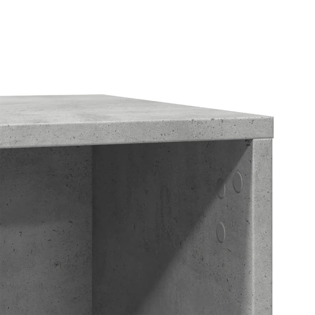 Mobiletto per lettiera per gatti in legno ingegnerizzato grigio 02_0043322
