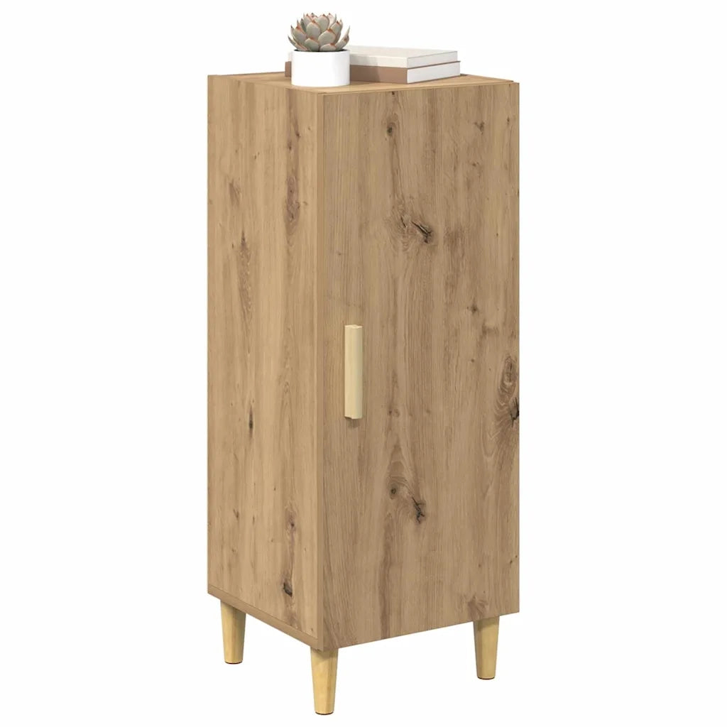 Credenza-Buffet-Armadio da cucina Rovere artigianale 34,5 x 34 x 90 cm Legno multistrato 219714