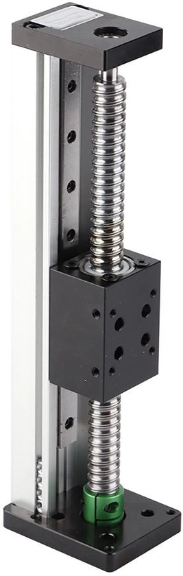 Guida lineare 150 mm - Rullo preciso a sfera - Pannello di guida - Motore NEMA 23 - Alluminio duraturo - Bassa attrito - Guida lineare