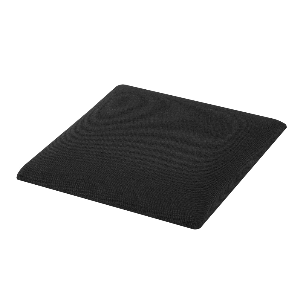 Set di 4 cuscini da parete in tessuto 30 x 30 cm nero 03_0010644