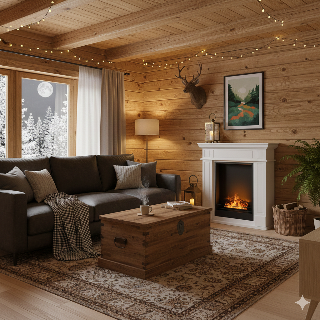 Camino a Bioetanolo da Terra Donatello 81x30x86 cm in MDF Bianco