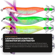 Set di Ghiaccio Artificiale Illuminato - 5 Pezzi - Ghiaccio Inchiostro/Octopus - Ghiaccio Gamberi - Ghiaccio Bask - Per Acqua Salata/Acqua Dolce