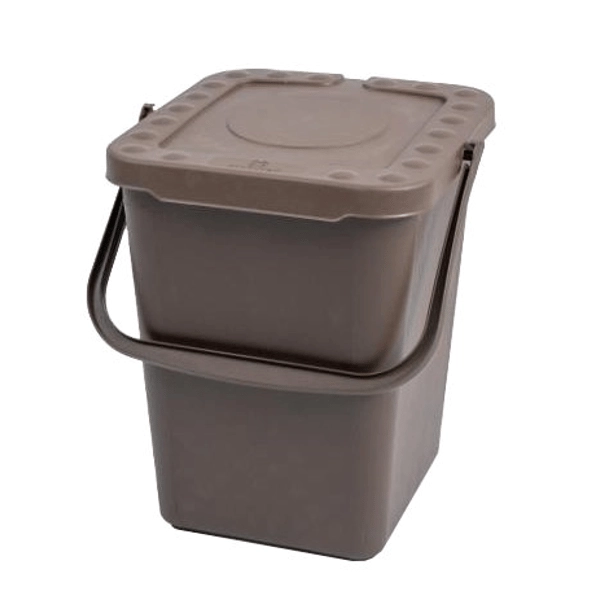 PATTUMIERA ECOPLUS CHIUSA 10 lt - cm 24x25,5x29,5h