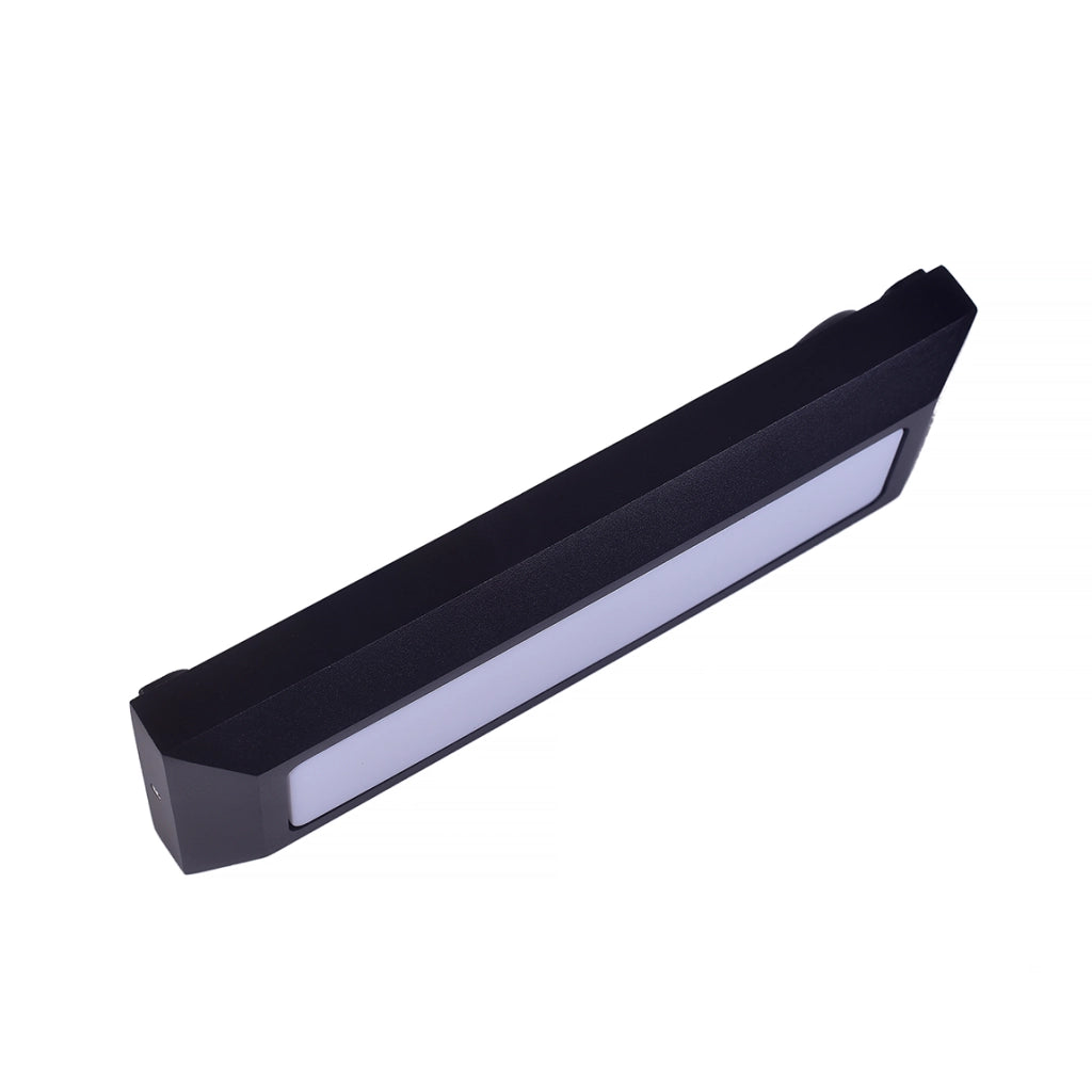 SEGNAPASSO LED A PARETE 5W NERO CON CCT SWITCH 3 TEMPERATURE COLORE IP65 - EFFICIENZA ENERGETICA E DESIGN MODERNO PER INTERNI ED ESTERNI