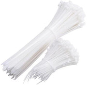 Cable tie 5x200mm - Nylon - Riciclabile - Chiusura a rasoio - 500 pezzi - Resistente all'usura - Nastro di fissaggio