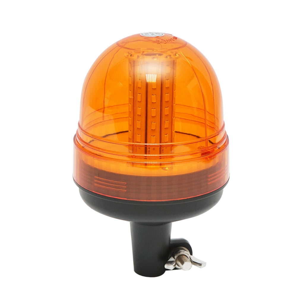 Lampeggiante LED 12–24V per montaggio su piede con 3 funzioni, IP65