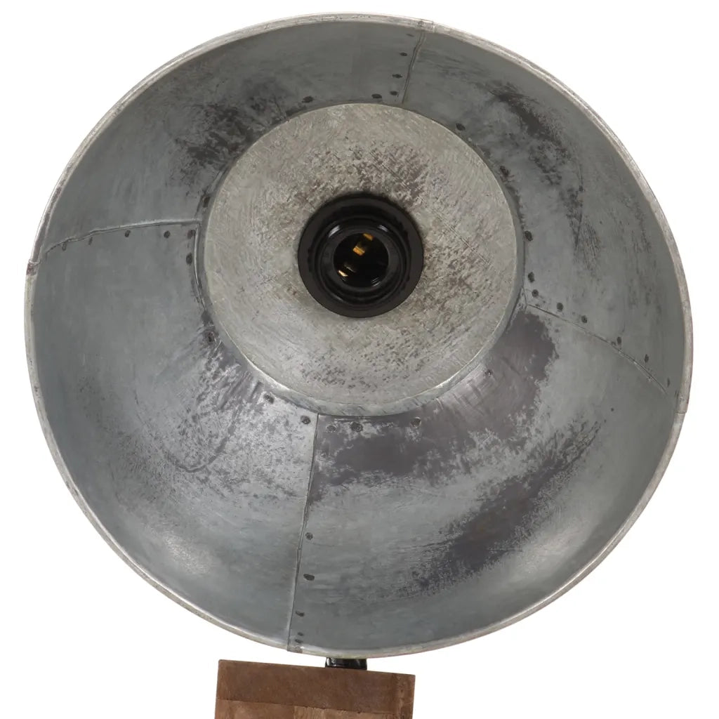 Lampada da Terra 25 W Argento Vintage 45x45x120 cm E27 CFW9349820