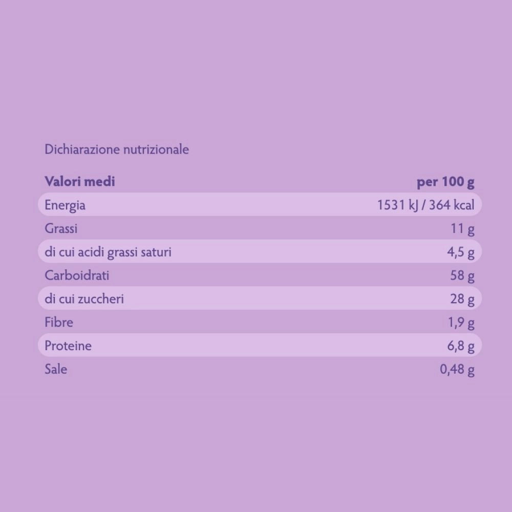 Bauli buondi' al cacao in confezione da 6 merendine - 258 grammi totali
