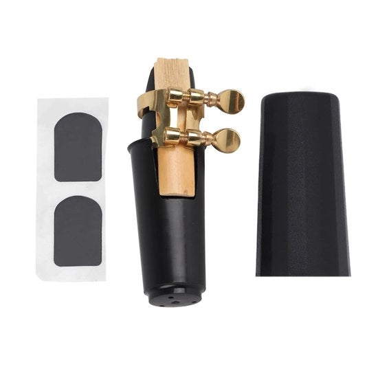 Set per Saxofoon Mondstuk - Peso Leggero - Portatile - Materiale di Alta Qualità - Alta Qualità del Suono - Adatto per Principianti/Professionisti - Mondstuk per Saxofono
