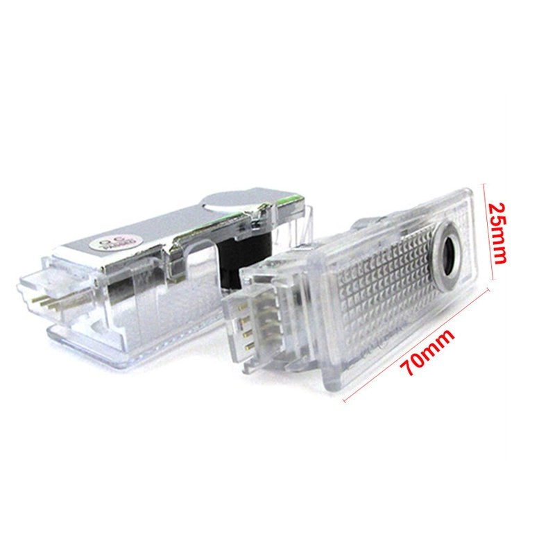 Kit Luci Led Logo Proiettori Auto Portiere Per Mini F55 F56 F60 Plug & Play Senza Modifica
