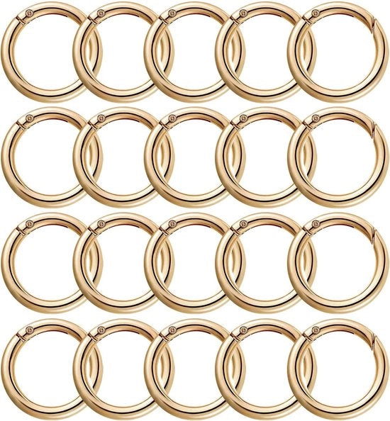 Haken a forma di pistola - multifunzionali per artigianato - 20 pezzi - 28 mm