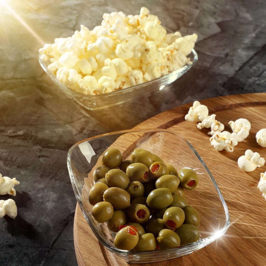 Ciotole in vetro KADAX per insalata e snack, 230 ml, set da 6 pezzi.