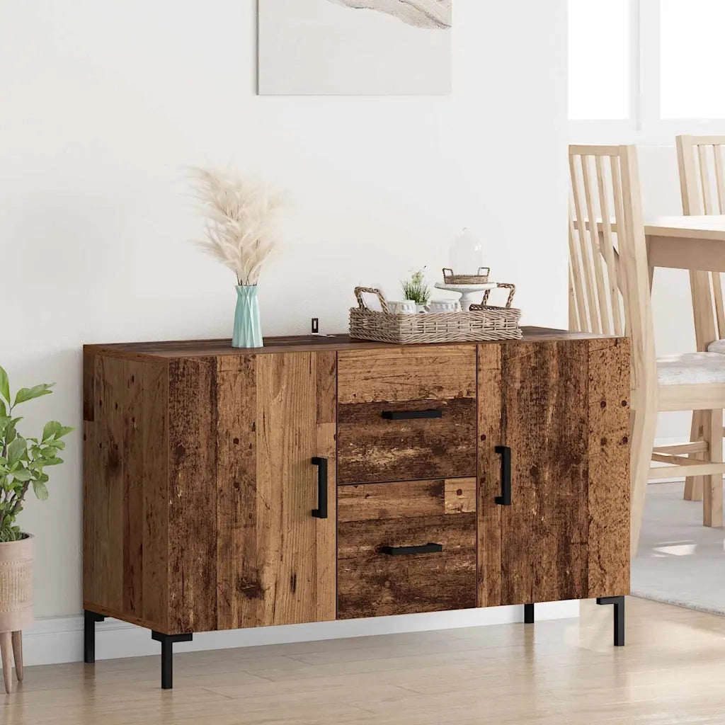 Credenza-Buffet-Armadio da cucina Legno vecchio 100 x 36 x 60 cm Legno multistrato 287875