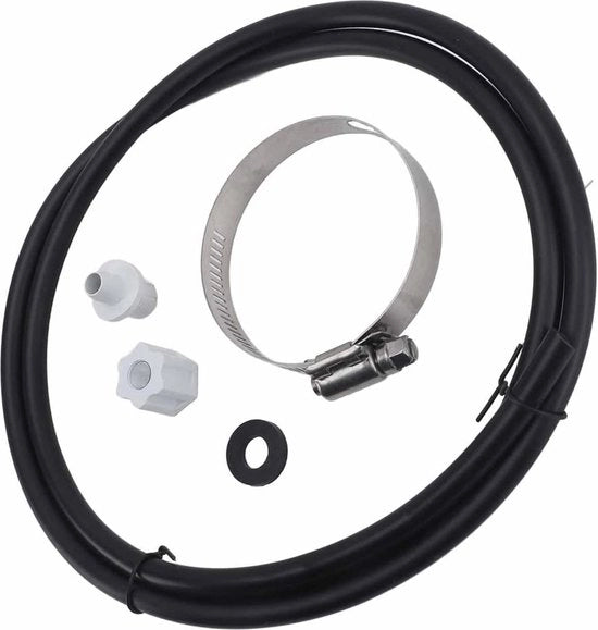 Pacco di connessione per alimentatore con morsetta di supporto - Tubo di alimentazione per clorinatore - Accessori per tubo di clorinatore per Hayward CL200 CL220 - Accessori per tubo di clorinatore con morsetta di supporto