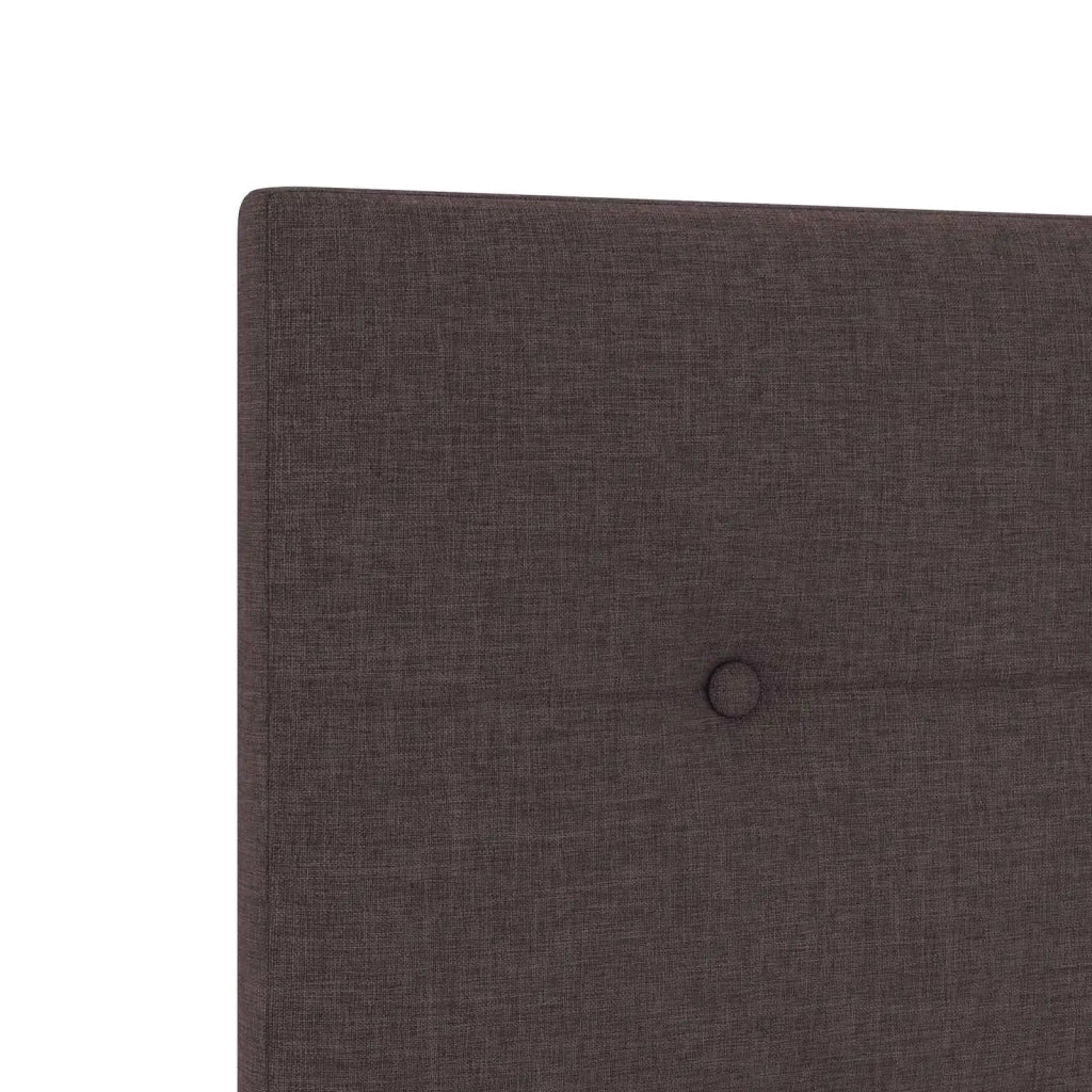Letto Ottomano con Materasso e LED Marrone Scuro 90 x 190 cm 3458037