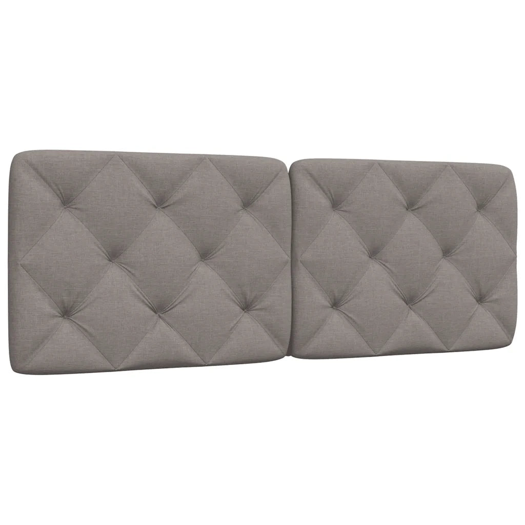 Cuscino Testiera Tortora 140 cm in Tessuto