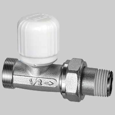 VALVOLA TERMOSTATICA FAR DIRITTA RAME  MULTISTRATO  3/8 x 2419     FAR