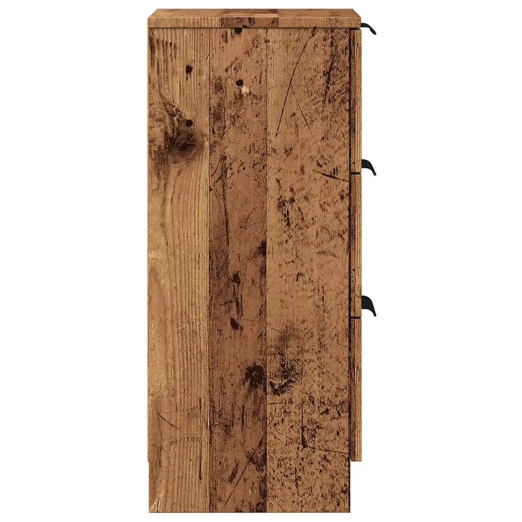 Credenza-Buffet-Armadio da cucina Legno Antico 30x30x70 cm in Legno Multistrato 386604