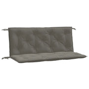 Cuscini Panca Giardino 2 pz | Cuscini per sedie Grigio Scuro M¨¦lange 120x50x7 cm