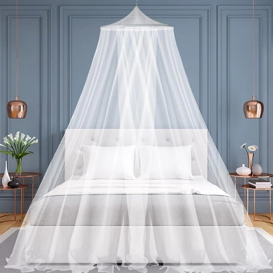 Retrattile per letto matrimoniale - Protezione insetti - Bianco - L-XXL