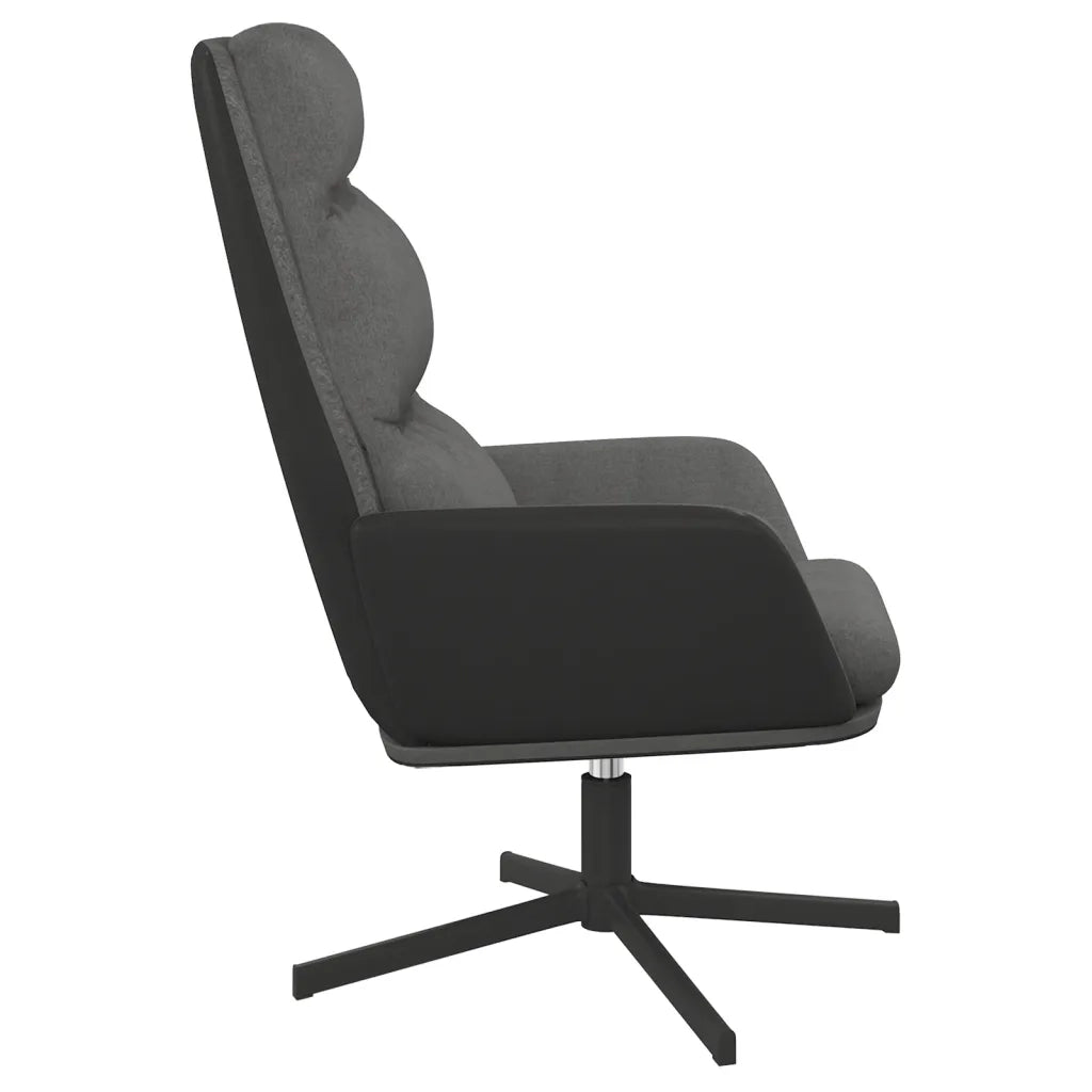 Poltrona Relax Grigio Chiaro in Tessuto 341148