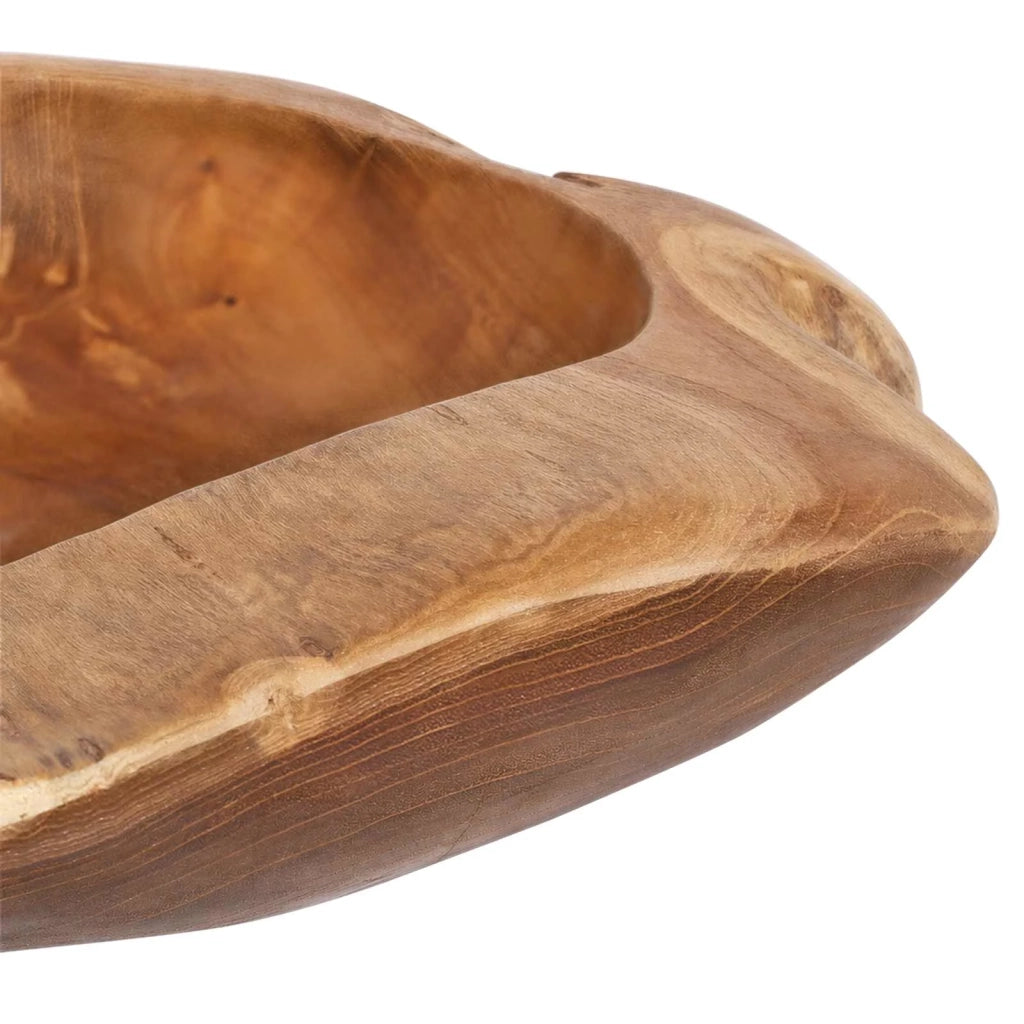 Portafrutta JEPARA Ø 50 cm Legno di teak massello Rotondo 42010337