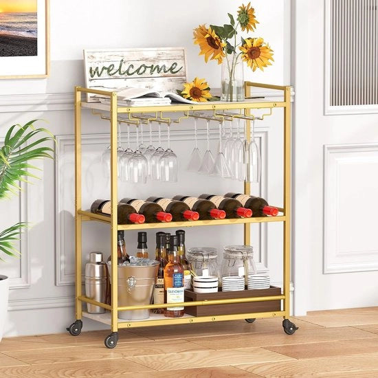 Wijnrek per lavandino, contenitore per bottiglie / supporto per bottiglie, per cucina, bar, sala da pranzo, soggiorno.