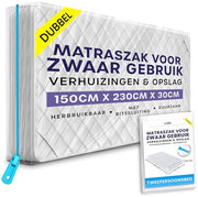 Zak di protezione acquatica - Matrashoes con chiusura a strappo - Protezione contro macchie - Protezione contro polvere - Protezione contro insetti - Materiale polietilenico resistente 400 Gauge