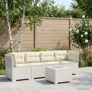 Divano da Giardino a 4 Posti con Cuscini in Stile Rattan PP 3443878