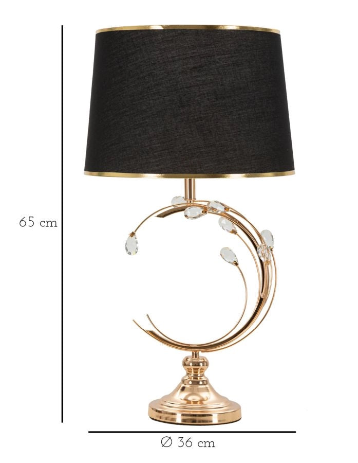 LAMPADA DA TAVOLO BRUXELLES CM Ø 36X65