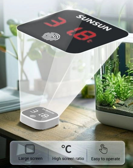SunSun AWD-500 -  Termometro digitale esterno per acquari e terrari