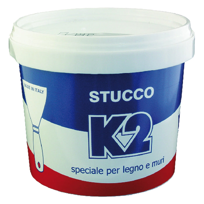 STUCCO IN PASTA COLORATO 'K2' Kg 0,5 Mogano  - K2