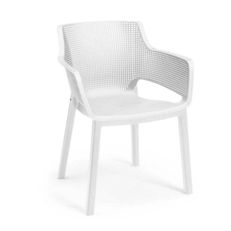 Keter SEDIA ELISA 54X61XH79CM BIANCA IN RESINA.