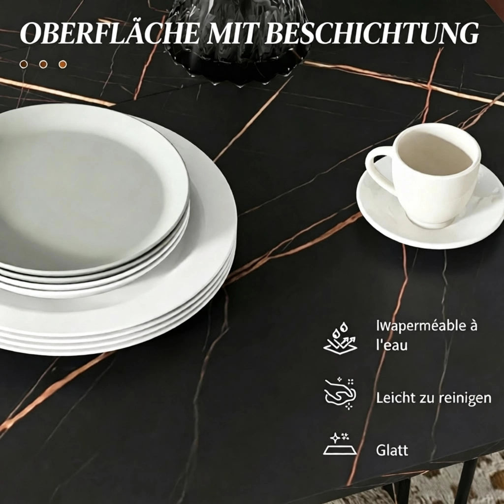 Tavolo da pranzo - multifunzionale pratico - pieghevole - versatile - tavolino e tavolo da pranzo - solo tavolo