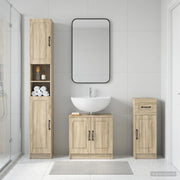 Set di armadietti da bagno in 3 pezzi UTRECHT 3417893