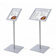 Leggio Porta menu per Esterni personalizzabile Ristoranti Alberghi Aziende - 2 A4 LED
