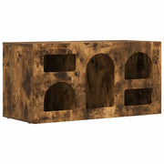 Mobile TV | Armadietto TV | Mobile Porta TV Rovere fum¨¦ 80 x 35 x 40 cm Legno multistrato