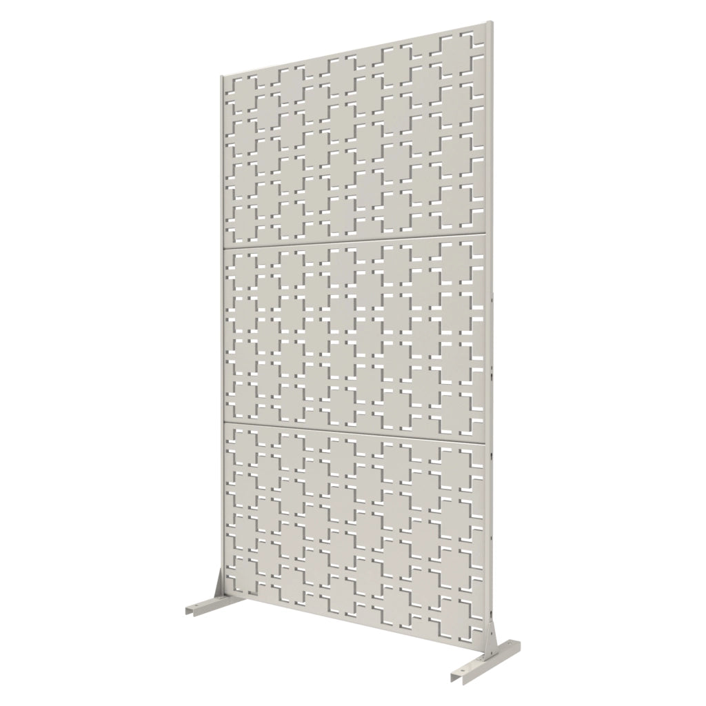 Pannello Divisorio Basciano Struttura Traforata in Acciaio 180 x 90 cm - Cachi casa.pro