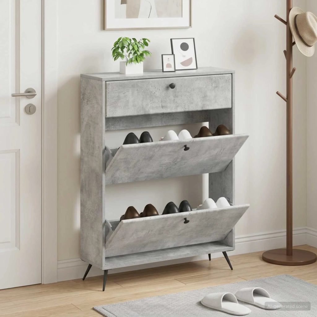 Mobile per scarpe BREDA 78 x 24 x 103 cm Legno ingegnerizzato 897538