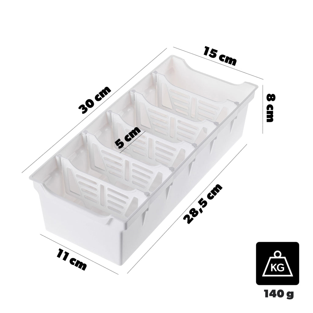 KADAX Organizer na przyprawy biały <24> K17439