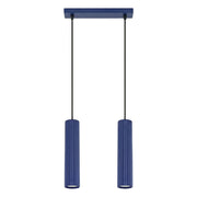 Lampada a sospensione KARBON 2 oltremare