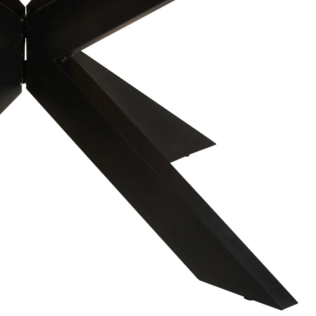 Tavolo da Pranzo Rotondo 175x75 cm in Massello di Recupero  cod mxl 64423