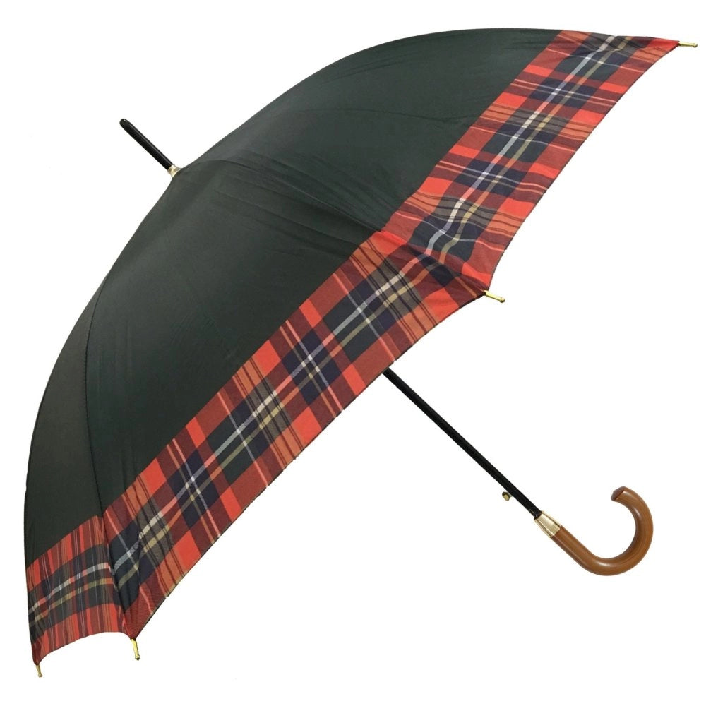 12pz ombrello lungo unisex automatico g506 assortito cod:ferx.93544